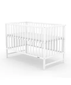Kinderbedje BASIC - Wit - Stevig - Voor peuters