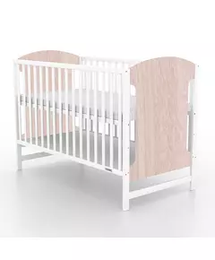 Stevig Houten Babybedje met Lattenbodem - Eikenlook