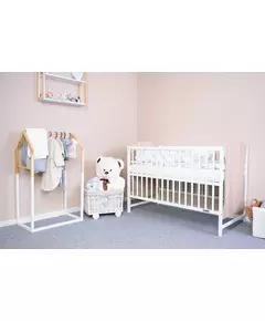 Stevig Houten Babybedje met Lattenbodem - Eikenlook