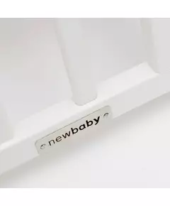 Kinderbed - Wit-grijs - Veilig elegant ontwerp - Modern