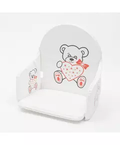 Kinderstoel - Wit - Teddybeer - Hout