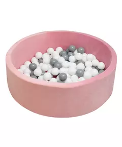 Droge Ballenbak voor Kinderen - Roze met Speelballen