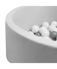 Ronde ballenbak voor kinderen - veilig speelplezier