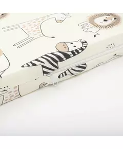 Babymatras 120x60 cm - Basic Foam met Teddyprint