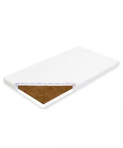 Matras 120x60x5 cm - Kokos & schuim - Anti-allergisch