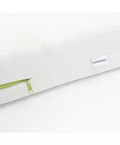 Kindermatras 120x60 cm van boekweit-schuim en kokos