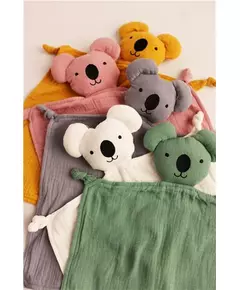 Knuffeldoekje Koala - Geel - Pluche Baby Speelgoed