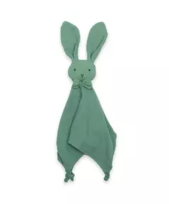 Baby Knuffeldoekje Konijn - Zacht en Groene Muslin