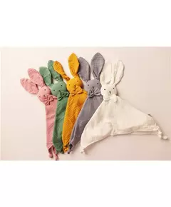 Knuffeldoek Grijze Konijn - Zacht Troostobject