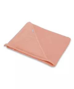Babyhanddoek met kap - Roze - 100x100 cm - Zacht