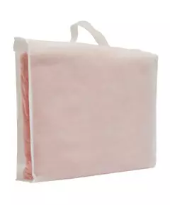 Babyhanddoek met kap - Roze - 100x100 cm - Zacht