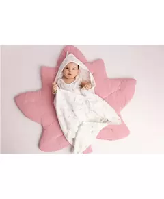 Roze Bladvorm Speelkleed van Mušelín voor Baby