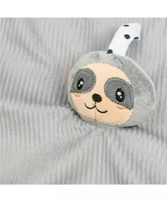 Knuffeldoek Pluche Luiaard - Zacht Baby Speelgoed