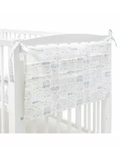 Organizer stof met handgetekende voertuigen