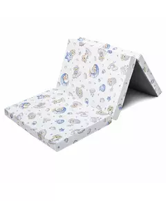 Opvouwbaar Reisbedmatras - 120x60x5 cm - Koala Blauw
