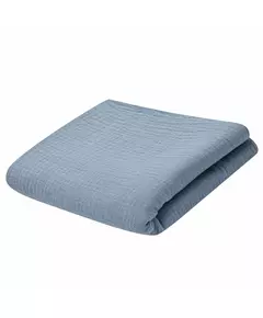 Babydeken Hydrofiel Katoen Blauw 70x100 cm Zacht