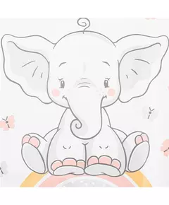 Verschoningsmatje Olifant 47x70cm - Zacht en Compact