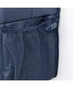 Donkerblauwe organizer voor autostoel en kinderwagen