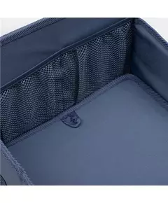 Donkerblauwe organizer voor autostoel en kinderwagen