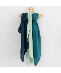 Katoenen Luiers 70x80 cm - 3 Stuks - Voor Jongens