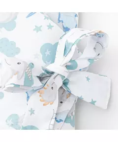 Wikkeldeken - Drakenpatroon - 80x80 cm - Baby essentials