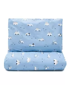 Speelse voertuigen bedset - 2-delige baby set