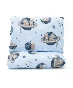Beddengoedset Teddyberen en sterren 90/120 cm