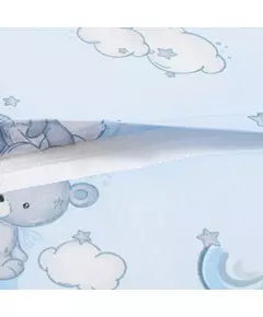 Stoelverhoger Beer - Blauw - Zitkussen - Babyaccessoire