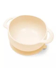 Beige Siliconen Eetset - Kindvriendelijk & Duurzaam