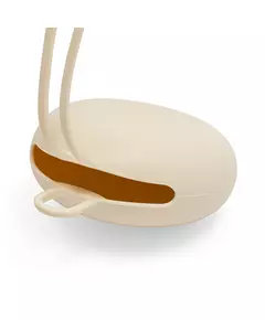 Siliconen speenhouder - Beige - Handige lus