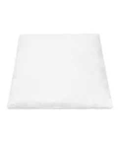 Luxe wikkeldeken ganzendons 80x80 cm - Wit