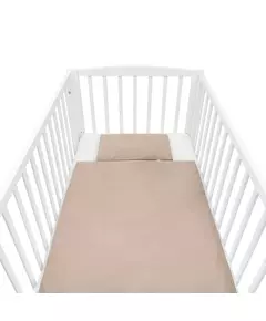Babydekbed Cappuccino 90x120 cm - 2-delige set