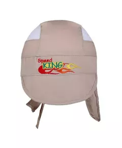 Pet - Beige - Neck flap - Ventilatie - Maat 116 (5-6 jaar)