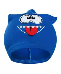 Baby cap - Katoen - Schattig gezicht - Hoofdomtrek 44-48 cm