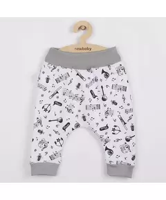 Babybroekjes - Katoenen Half Nappies - Muziekpatroon - Maat 86 (12-18 maanden)