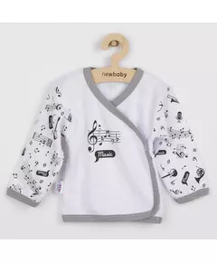 Babyvestje - 100% Katoen - 62 (3-6 maanden) - Muzikale Print
