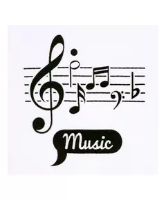 Baby Clothing - Baby cotton jumpsuit - Music thema - Maat 80 (9-12 maanden)