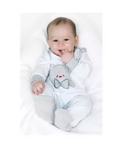 Romper - 3D teddybeer - Maat 74 (6-9 maanden) - Katoen