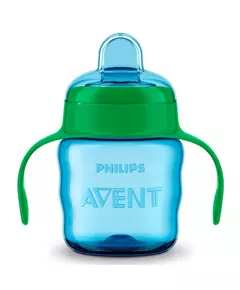 Philips Avent drinkbeker met tuit - 200 ml - Blauw - Vanaf 6 maanden