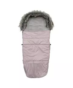 Roze 3-in-1 winter voetenzak voor buggy, auto en slee