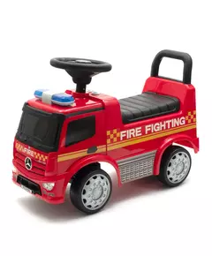 Loopauto Mercedes Brandweer – Rood – Met Geluid & Licht – Vanaf 1 Jaar