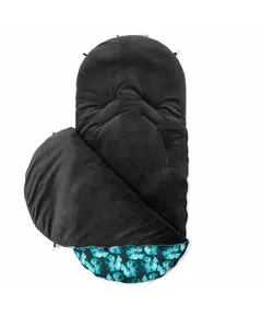 Voetenzak Groen - Minky voor Buggy en Autostoel