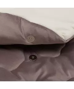 Voetenzak Paars - Fleece Binnenkant - 5-Puntsgordel
