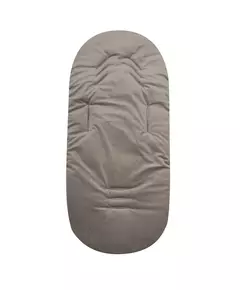 Voetenzak Bruin-Ecru Velvet voor Buggy - Universeel