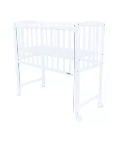 Kinderbed MATEO - Wit - Aanschuifbed Ledikant - 90 x 40 cm