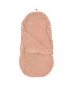 Voetenzak Roze - MINI - Teddy met 3-puntsgordel