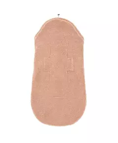 Voetenzak Roze - MINI - Teddy met 3-puntsgordel