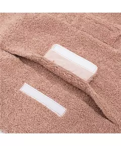 Voetenzak Roze - MINI - Teddy met 3-puntsgordel