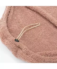 Voetenzak Roze - MINI - Teddy met 3-puntsgordel