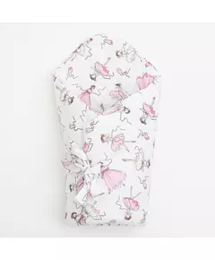 Wikkeldoek - Ballerina Bella - Lichtgewicht - Ademend - Inbakerdoek